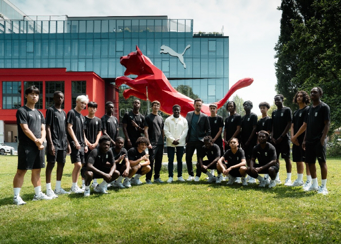 Puma Helped Win the Presidential Gold Cup at Sinpyeong High School in South Chungcheong Province...Promise to Strengthen Support for Youth Soccer