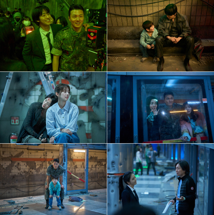 Admiral Ahn Hyo-seop, an 11-year-old uncle who carries Kwon Eun-sung on his back..The chemistry is done