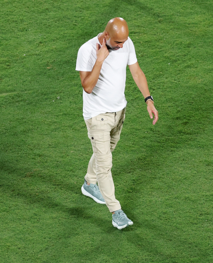 Guardiola's 75-year-old body, not 54 years old, is completely broken Shocking out loud