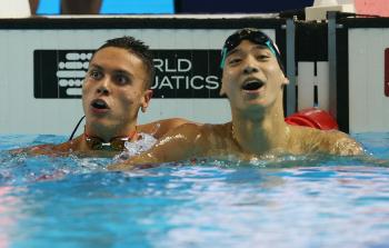 It would be cool if the unknown Murasa came from behind at the last minute. The 18th-second race, Hanil, joy and sorrow, mixed 200m freestyle, media storm praise 
