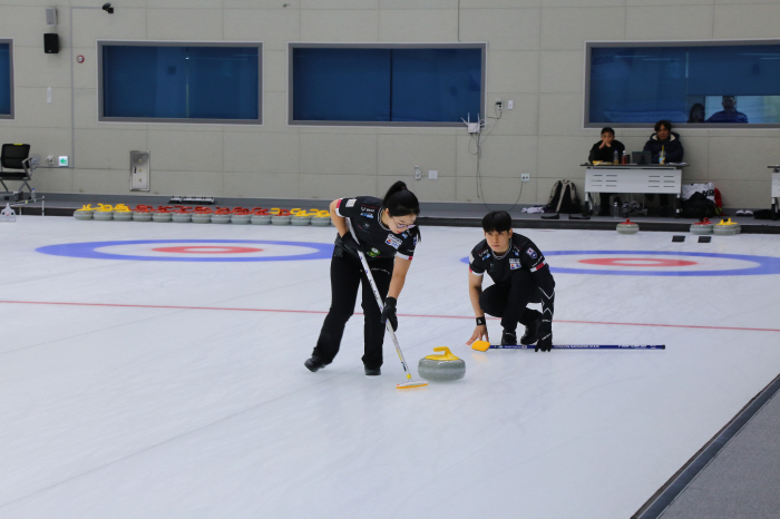 Kim Sun-young, Jung Young-seok, Curling Mix Double Taegeuk mark...Milan-Cortina D'Ampezzo Ticket Jung A-jun