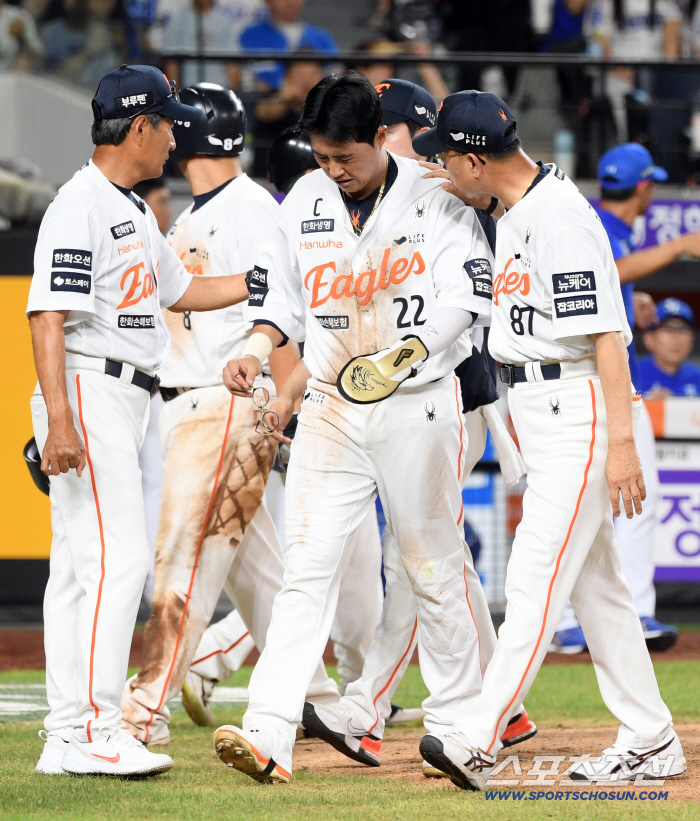  Hanwha Chae Eun-sung's fighting spirit in the bottom of the 9th inning