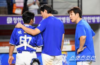  Two seniors who take care of Samsung's Park Jinwoo and Kang Minho's juniors