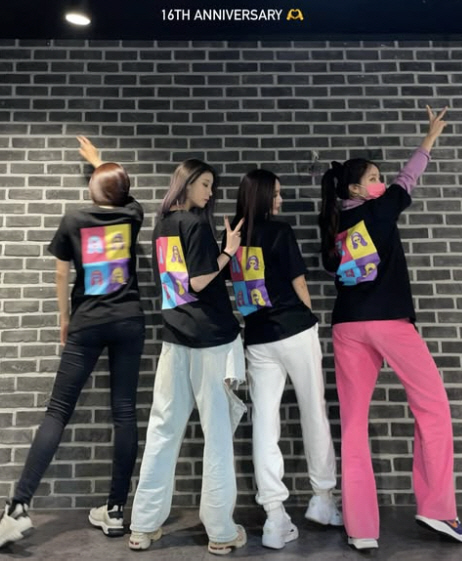 T-ara Celebrates 16th Debut Anniversary in Matching Tees, Showcasing Unbreakable Bond