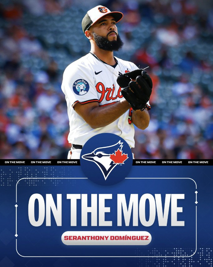 Why BAL pitcher who went to the dugout on the other side after DH Game 1? You're traded now. TOR bullpen reinforcement
