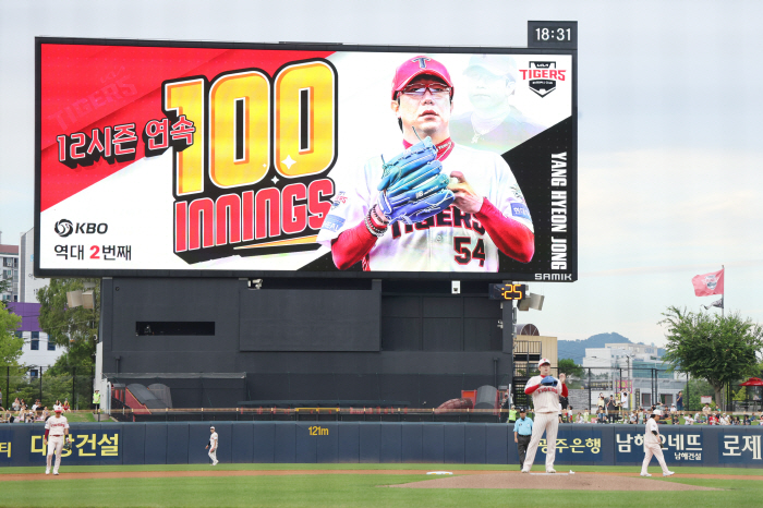 Yang Hyun-jong, KBO's No. 2 record gold tower! → I can see Song Jinwoo, who's in first place all time