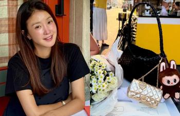After divorce, pregnant Lee Si-young, son will be jealous of the couple's love..New York stride on a luxury bag