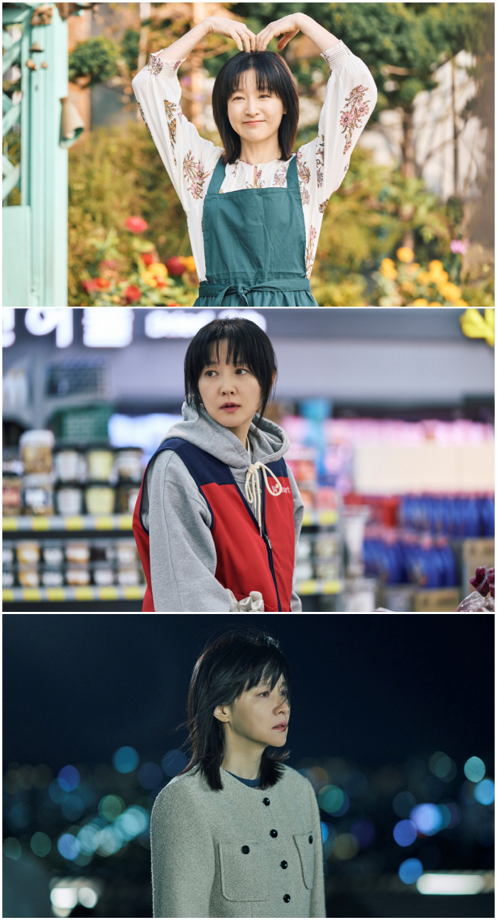 Lee Young-ae transforms into a supermarket cashier...I'll show you my new face as Eunsoo's good day