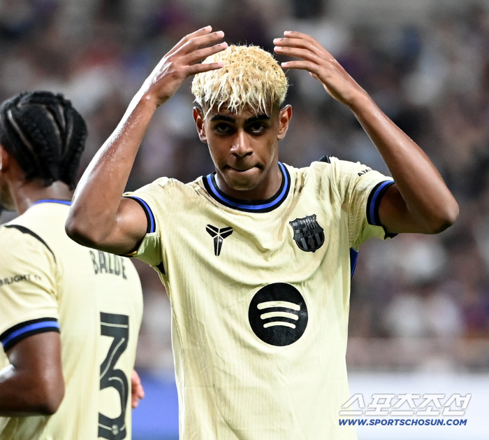  Lamine Yamal finally scored a goal