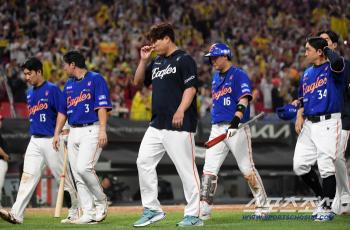 Come on, it's your first time fighting for first place, right? Hanwha being chased, checking accountability fatal.. You have to endure a different level of pressure from now on