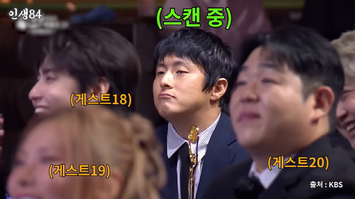 'Daesang 84 → Cheongryong 84' Gian84 won the award and chose 'Gianjang'...'Taegye Ilju.' Lee Sieon is upset