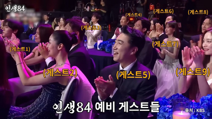 'Daesang 84 → Cheongryong 84' Gian84 won the award and chose 'Gianjang'...'Taegye Ilju.' Lee Sieon is upset