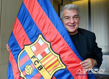 The Korean Leaguer of Warsaw, the president of Barcelona Laporta, a favorable club?Only a matter of time, all European clubs want it. 