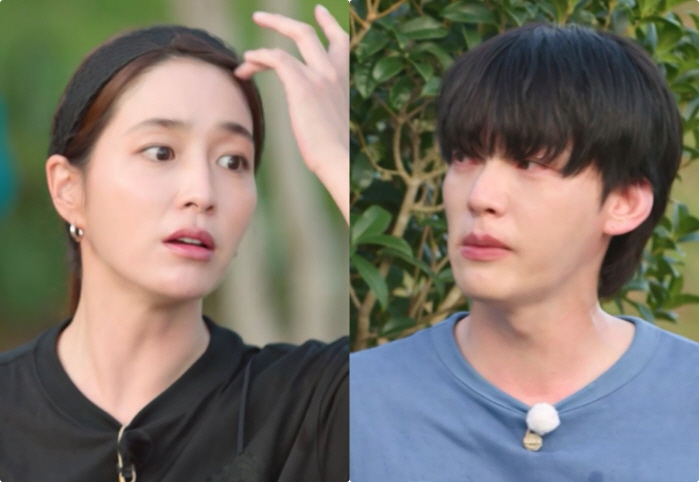 Lee Min-jung, during filming, had a verbal fight with a junior at the age of 19..Eventually, filming was stopped. Ahn Jaehyun's tears (Gao Jung)