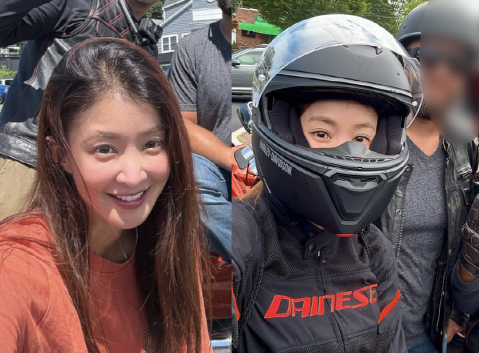 Lee Si-young and B-Dong are 7 months pregnant  200km riding tour baby supplies I didn't buy
