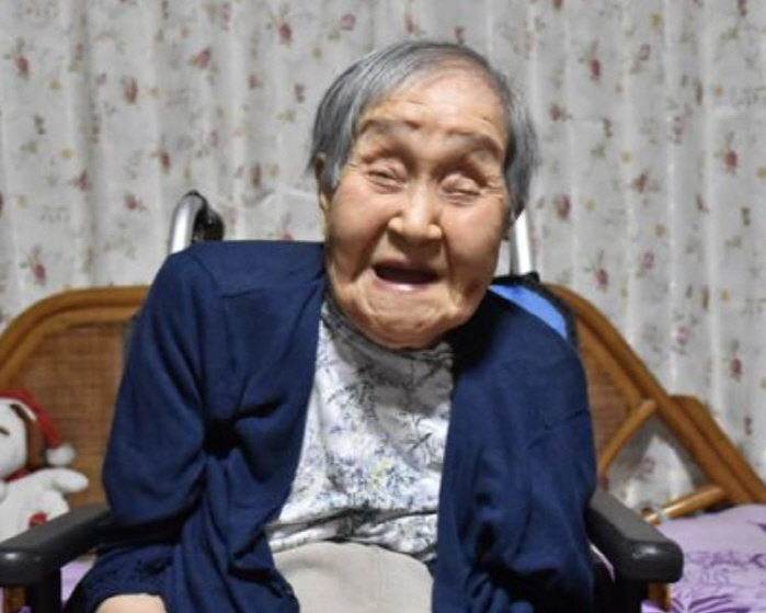 Oldest 114-year-old grandmother's secret to longevity is strong legs