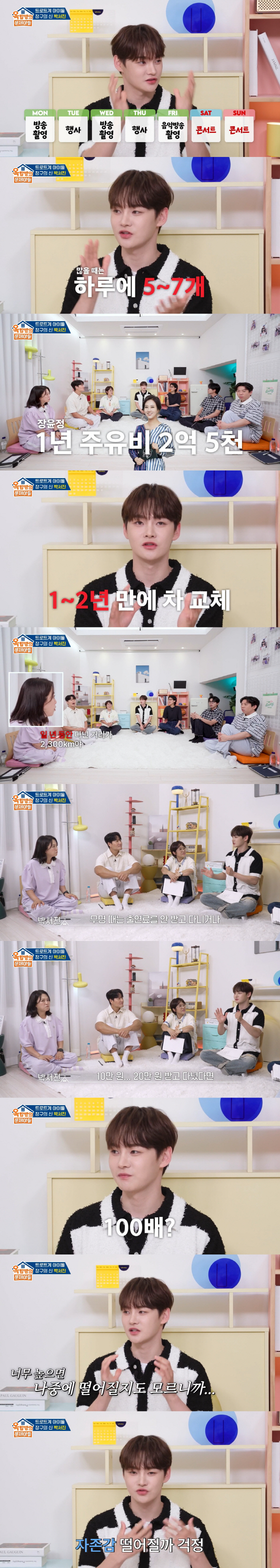 Park Seo-jin's appearance fee has increased 100 times. When there are many events, he digests seven a day (Ok Moon-ah)