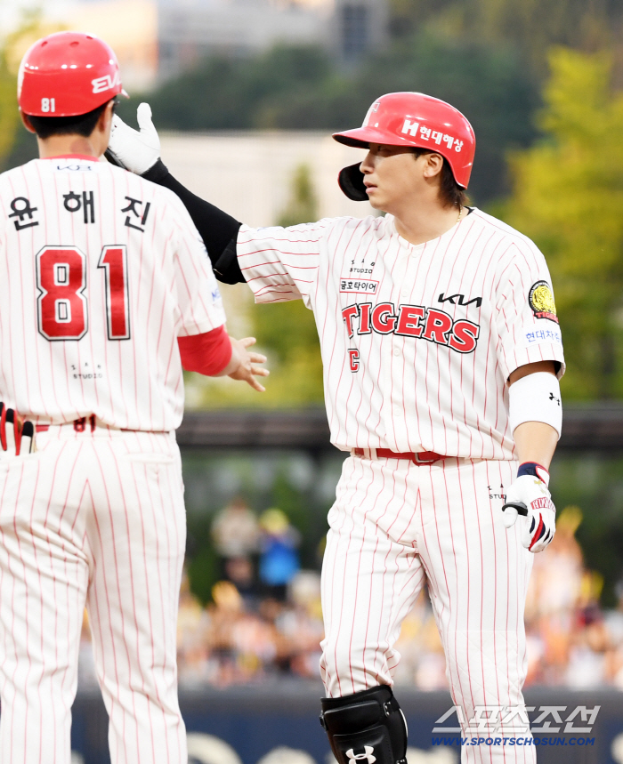 Na Sung-beom's timely hit against Ryu Hyun-jin