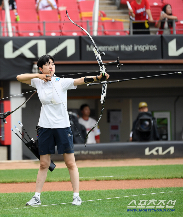  National archery team also focuses on the noise of Ansan