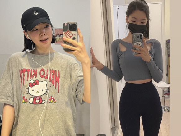 Yoon Nam-ki ♥ Lee Da-eun, who worked out with tears even though she lost 25kg without a stomach bug
