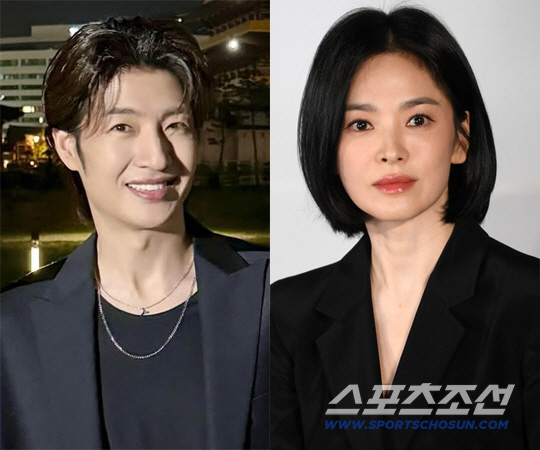 God's first scandal in his life over rumors of a pink romance between Son Ho-young and Song Hye-kyo