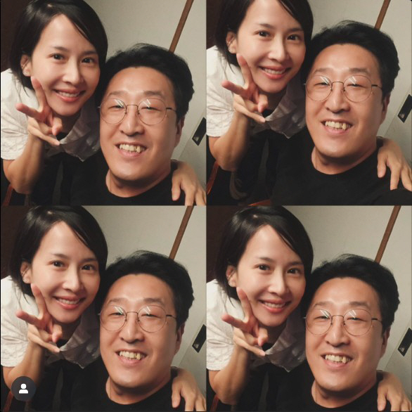 Hyun Bong-sik, I can't believe it, but with Cho Yeo-jeong, my 3-year-old sister...an amazing two-shot shot