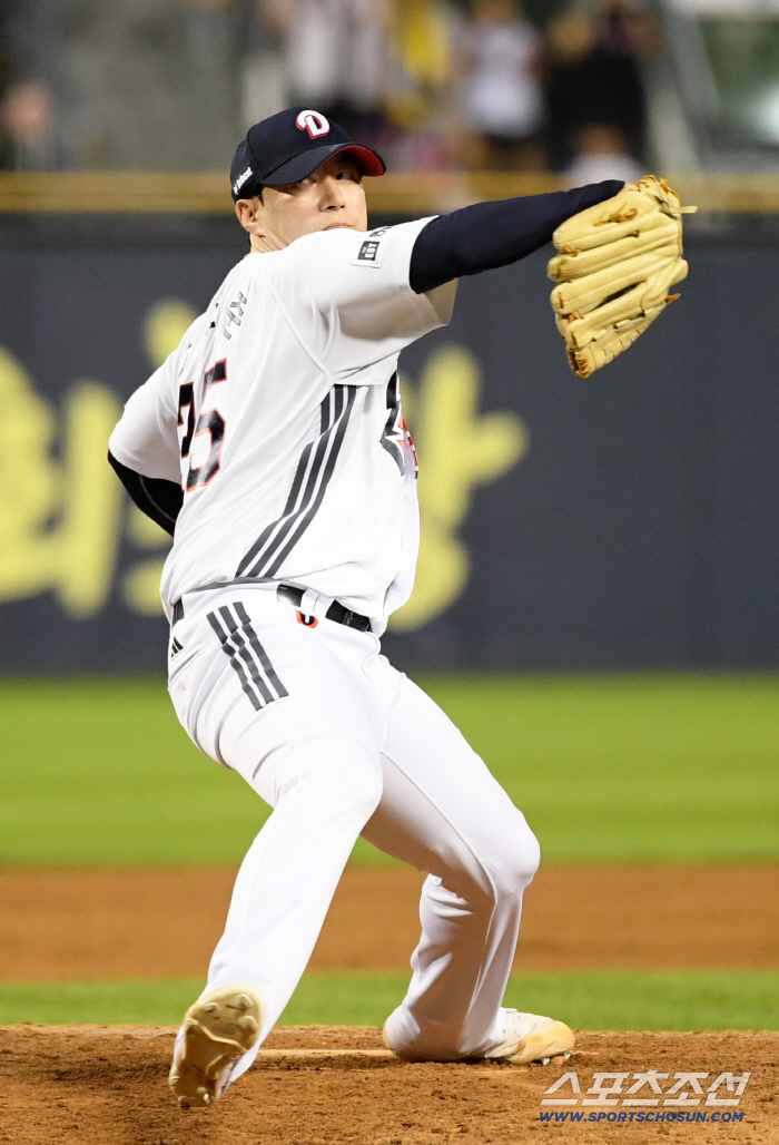 Park Chi-guk 1 inning  Lee Young-ha's ⅔  Park Jung-soo's ⅓  Ko Hyo-joon's ⅓  Park Shin-ji's ⅓  Kim Taek-yeon 1 ⅓ Doosan and SSG 54 were defeated for 2 consecutive wins
