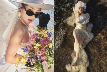Park Na-rae fell in love with her wedding photo book after losing 14kg