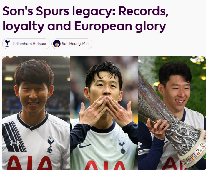 Asia's First, Stereotypically Breaking Great Son Heung-min Officially Recognizes EPL Secretariat Legend...Goal Help Top 20, only 7 players including Salah → Rooney