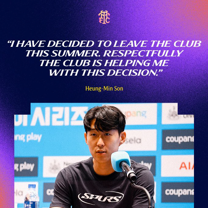 Don't leave Son Heung-min! Fans who are disappointed to break up → Tottenham Legend's next chapter begins...LAFC Negotiations Final Stage HERE WE GO Approaching