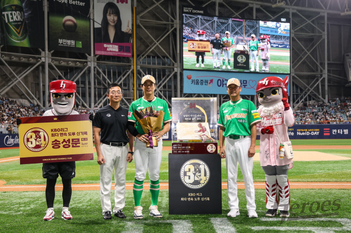 Kiwoom and Song Sung-moon will become players who can repay the new record of successful stolen bases