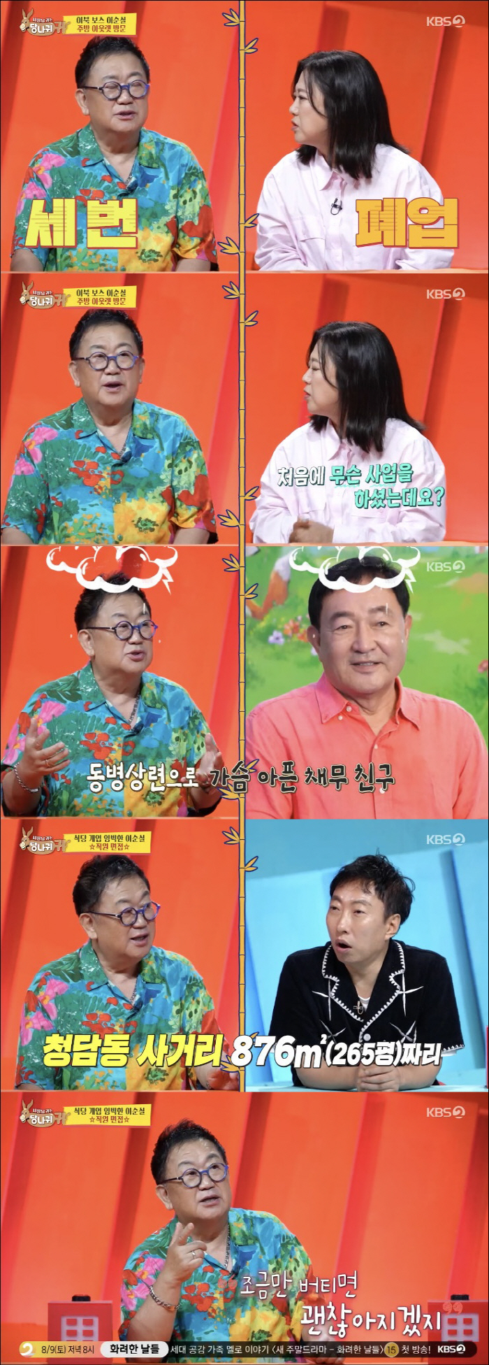 Lee Yong-sik, 265 pyeong of small theater in Cheongdam-dong, lost a lot of business, the same as Im Debt (Sadang-gui)
