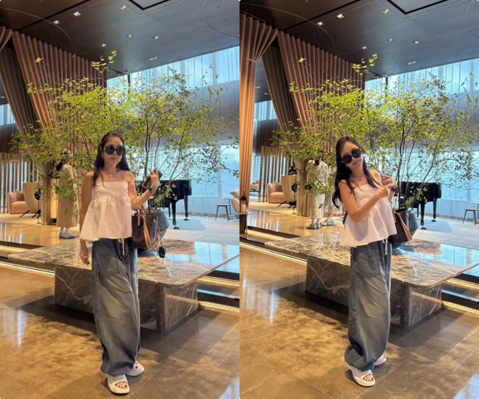 Park Jun-geum wore a luxurious Crocs..JENNIE's hot summer look in her 60s