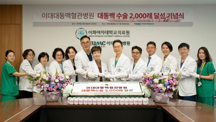 Ewha University Aortic Vascular Hospital achieves 2,000 aortic surgeries in 2 years...the world's shortest