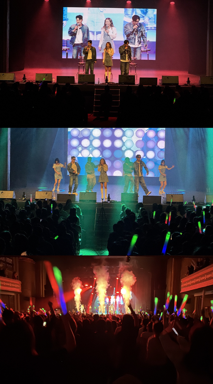 Shinji Koyote choked up by the cheers from overseas..I'm going to get good energy