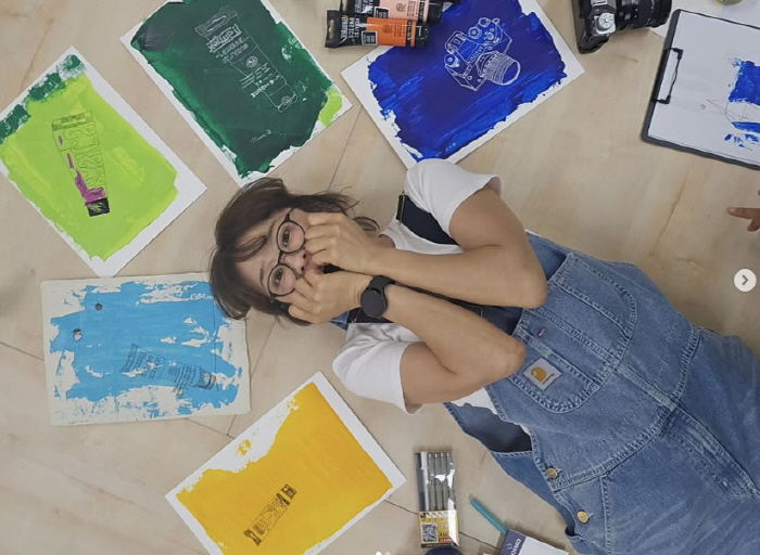 ADHD test Choi Kang-hee calmed down with painting treatmentIt's...I'm so sleepy. I keep dozing off