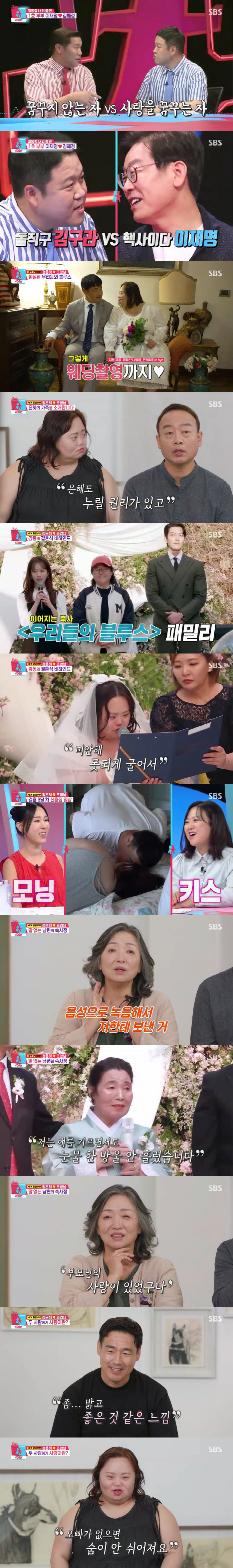 Down syndrome writer Jung Eun-hye ♥ Cho Young-nam, only 70 days after marriage, can't communicate on the verge of divorce (Dongsang Imong 2)