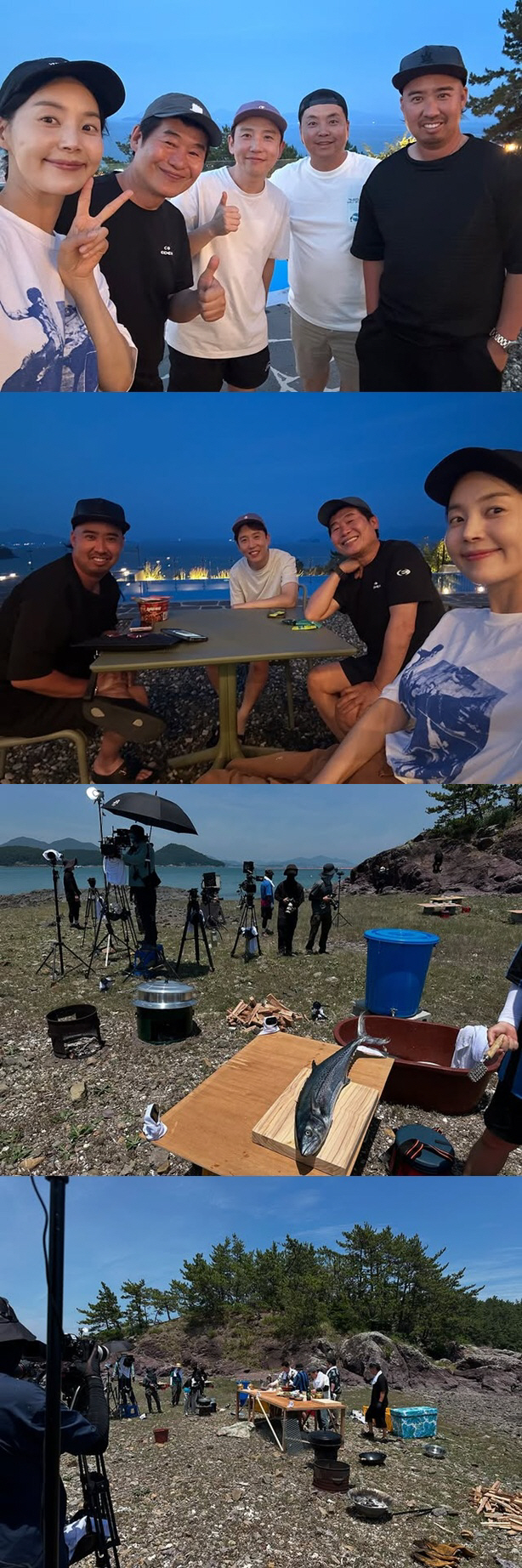 Han Ji-hye complained of filming on a deserted island, and there was no shade or bathroom. It was uncomfortable