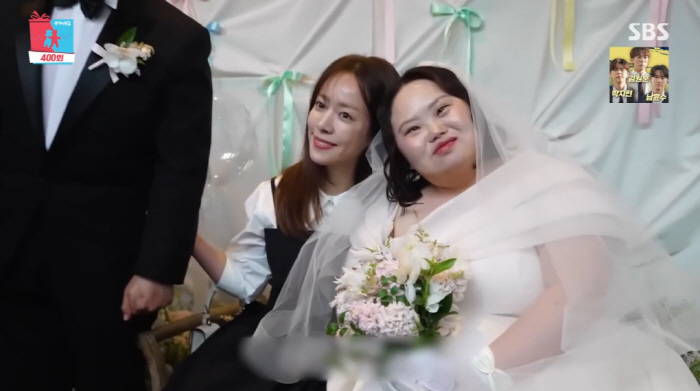 Han Ji-min and Mi-dam, who has a pretty heart, support Jung Eun-hye's daughter's wedding makeup. (Dongsang Imong 2)