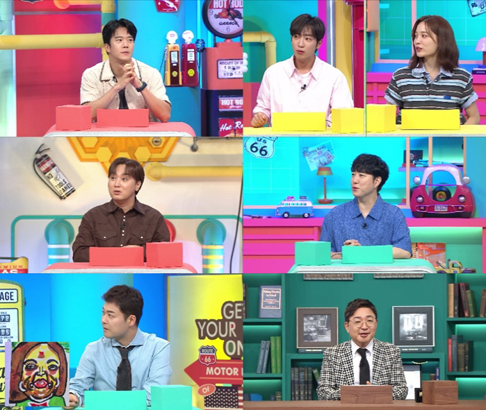 Jeon Hyun-moo and Kim Sook's drawing gift..He asked why his face was so pale. It was devastating