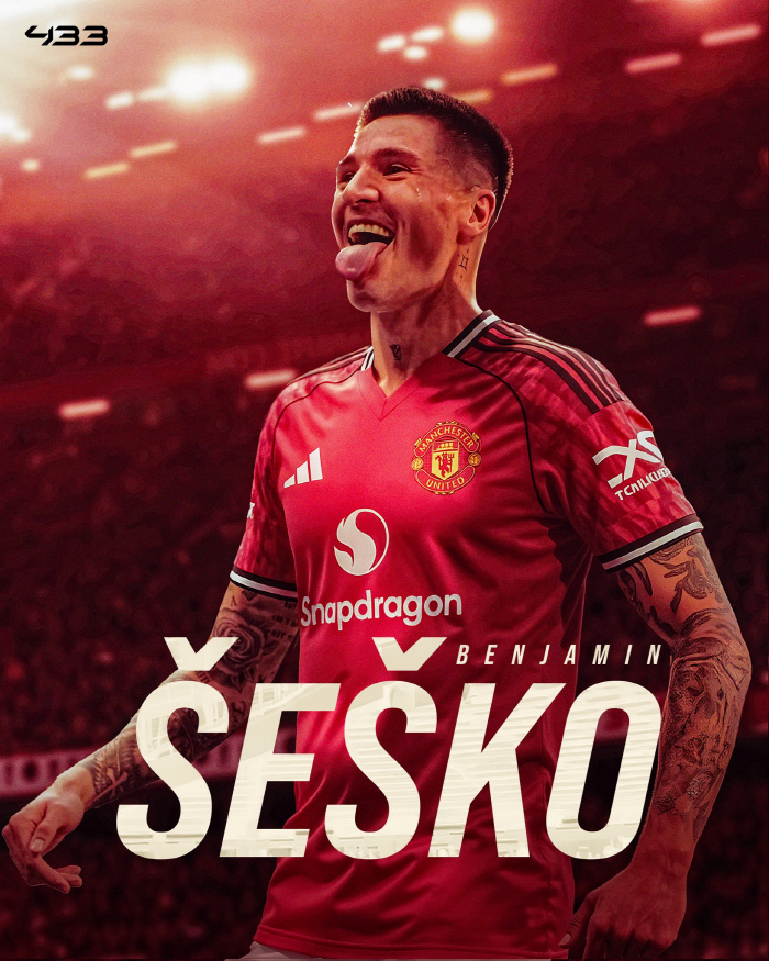 Manchester United's driving force is scary. The end of the offensive reinforcement plan is offered 136.8 billion won to recruit Cesco. He beat Newcastle