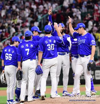  Samsung succeeded in escaping five consecutive losses by catching the winning Samsung SSG