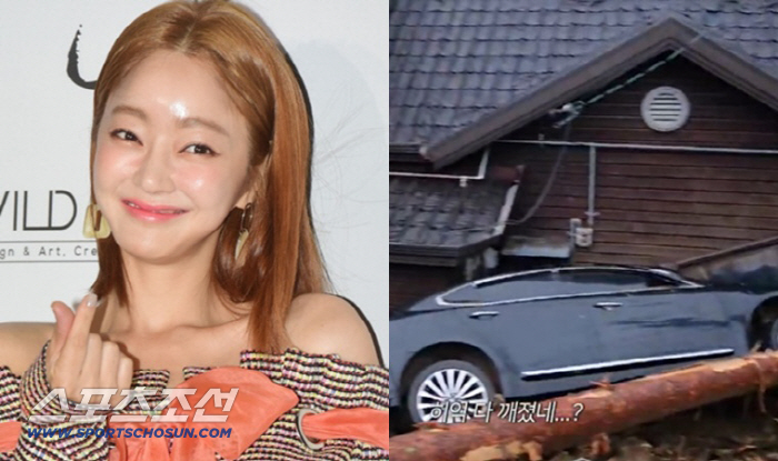Seo Hyo-rim is shocked by the heavy rain damage..The villa will be flooded and the car will be destroyed