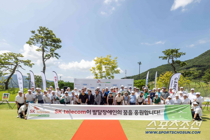 SK Telecom supports the dreams of golfers with developmental disabilities Lee Seung-min, runner-up at the 4th SKT Adaptive Golf, T-off US Open on the 11th, also participated as a mentor