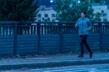 Jun Ji-hyun, the early morning running is like a pictorial..Capturing a Strong Daily Life