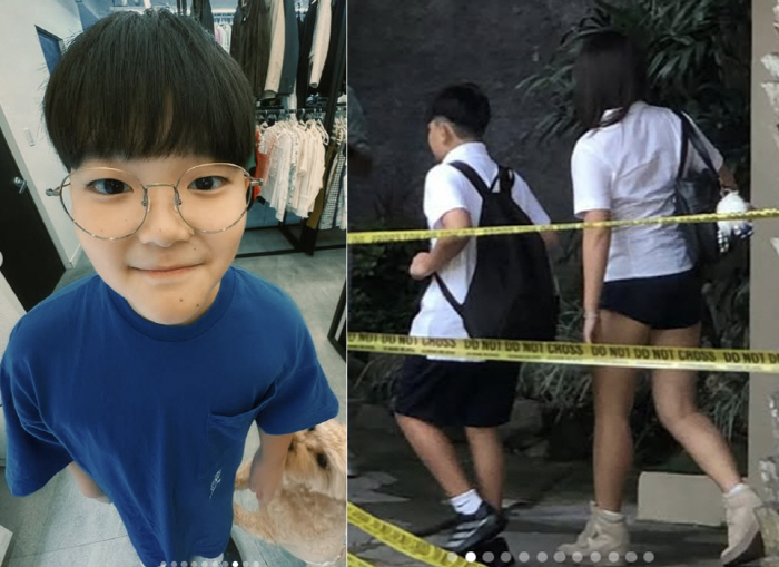 Lee Bum-soo's divorce Lee Yoon-jin's son enters Bali school, Soda siblings' first school is touching