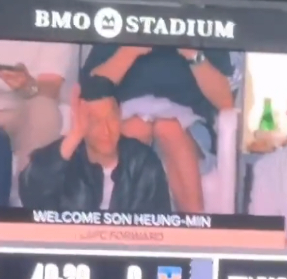 Son Heung-min vs Messi in the final is no longer a dream! In fact, SON fans who appeared at the official LA stadium cheered that Beckham was here