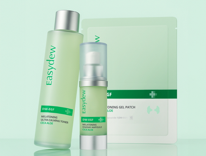 catch a hint of heat at the same time...Daewoong Pharmaceutical's Easy-Due and Easy-Due Cicaaloe will show three summer editions