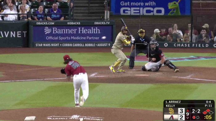 Does Jamsil Jesus, who appeared in Arizona, fill the gap in Kelly, who took the mound in 343 days and left the ML without losing a point?