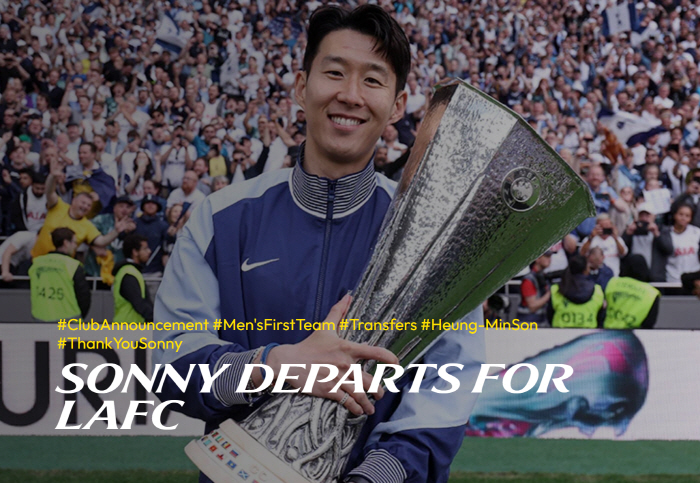 Hi Sonny, I will remember and thank you forever. Tottenham's elegant last goodbye, Son Heung-min also responded with a video letter to the fans. It was the most beautiful goodbye in EPL history